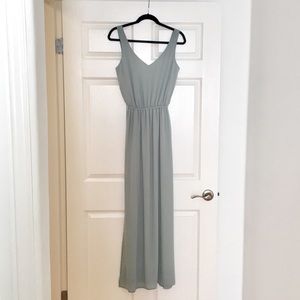 Silver Sage Bridesmaid Dress - Small (Sizes 4-6)